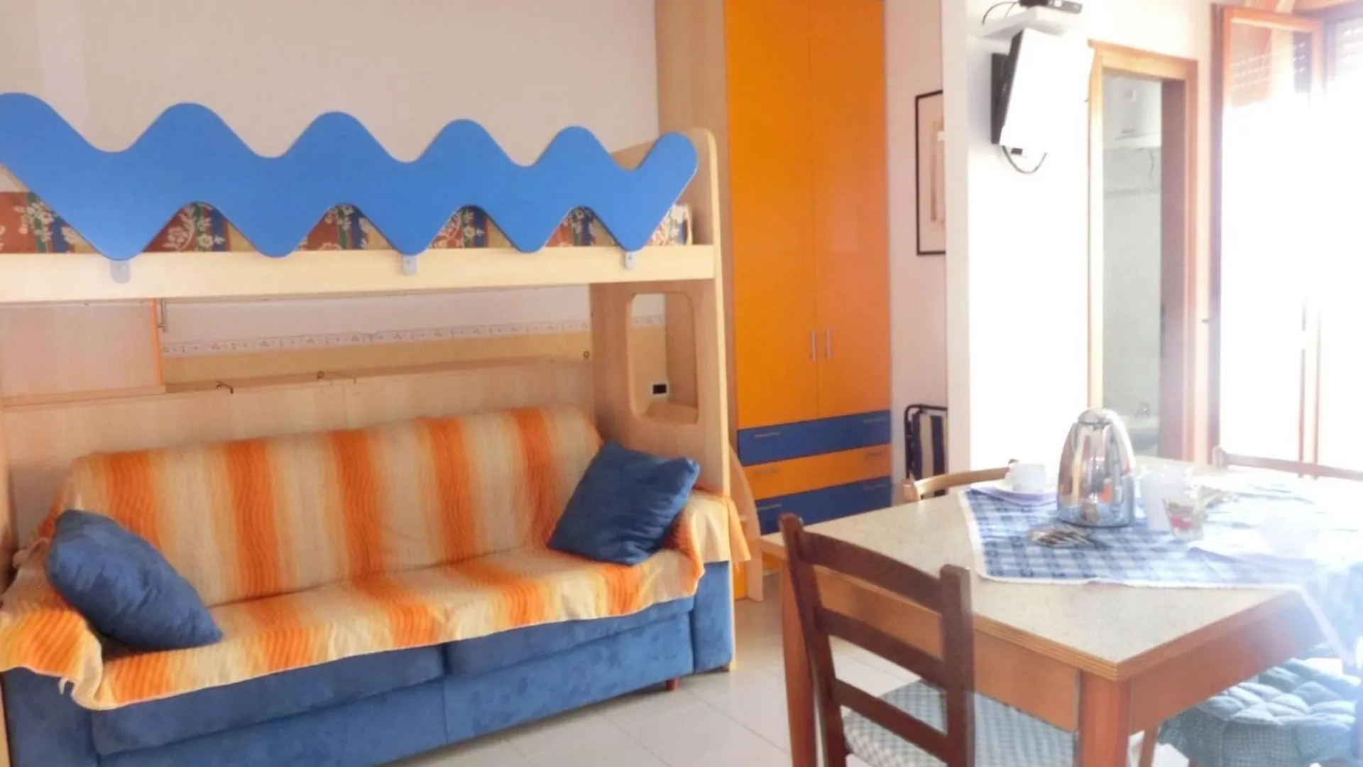 Colorful Studio Apartment With Air Conditioning Bibione Italy